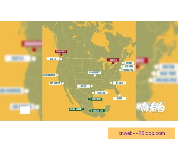 2026世界杯官方发布北美四大物流配送中心建设计划